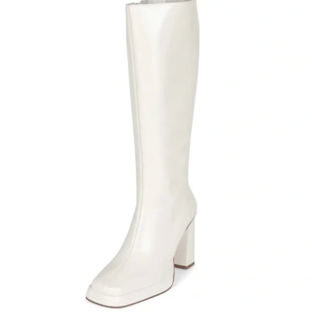 Jeffery Campbell Maximal Boot In Ivory - image 5